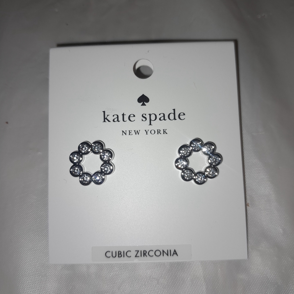 New Kate Spade Full Circle Earrings/Studs NWT (Price Firm)